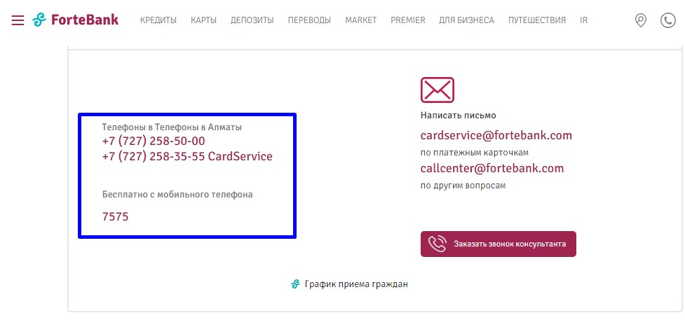 форте банк