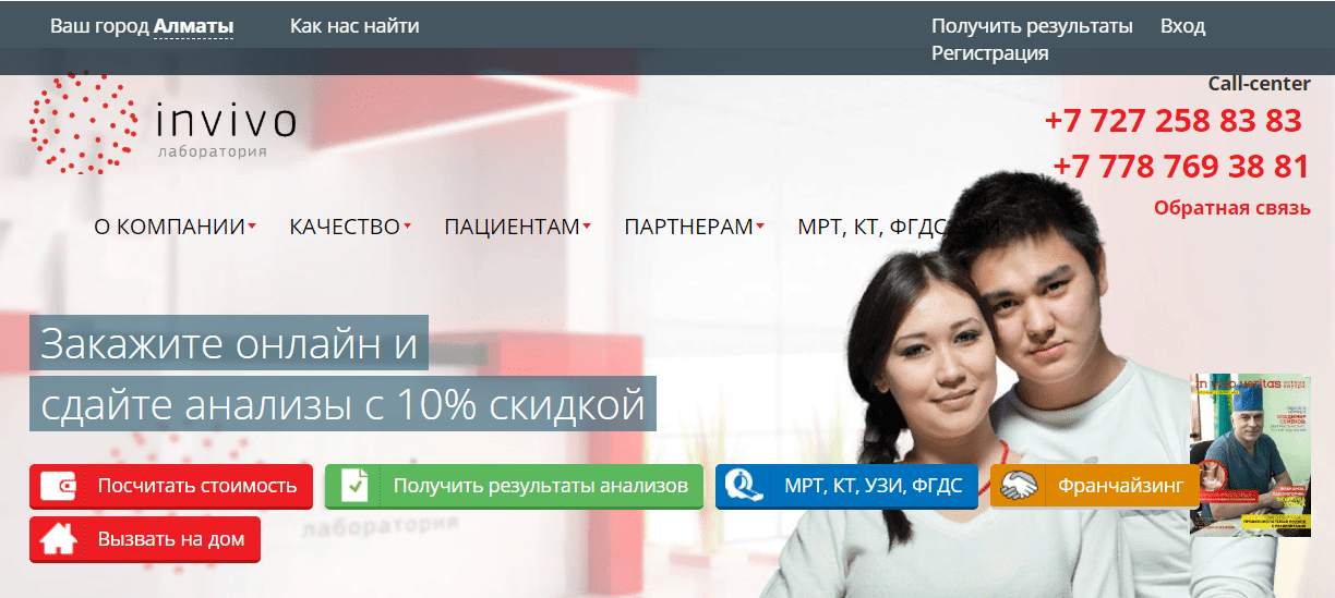 инвиво кабинет